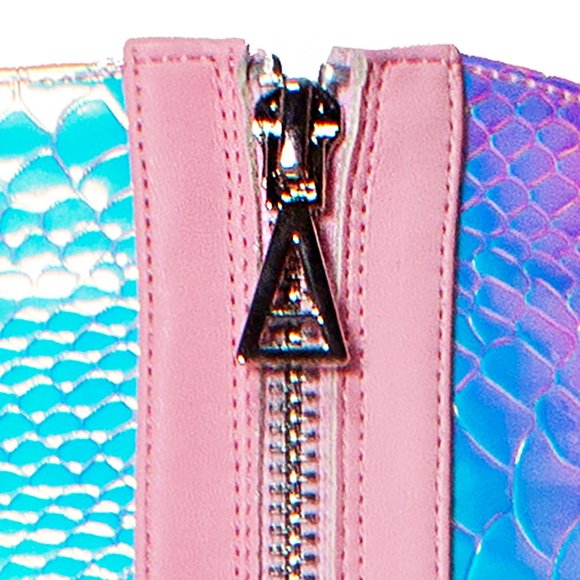 LASR Pink Poison Hi Platform Boots - Picture 7 of 8